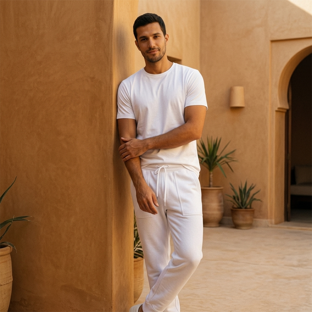 PANTALON de Jogging - Blanc